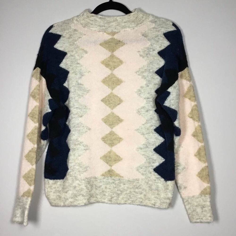 RD Style by Anthropologie Sweater XS Geometric Aztec Southwestern Cabincore